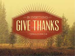 Give Thanks! – Part 2