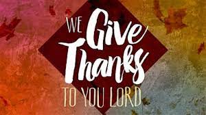 Give Thanks! – Part 1